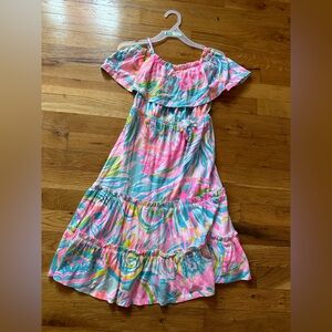 Lily Pulitzer girls maxi dress EUC